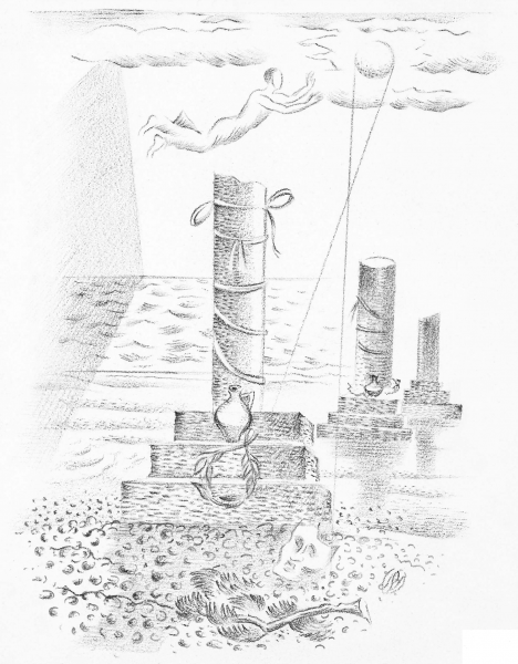 Design for Urne Buriall Sorrow coloring page image