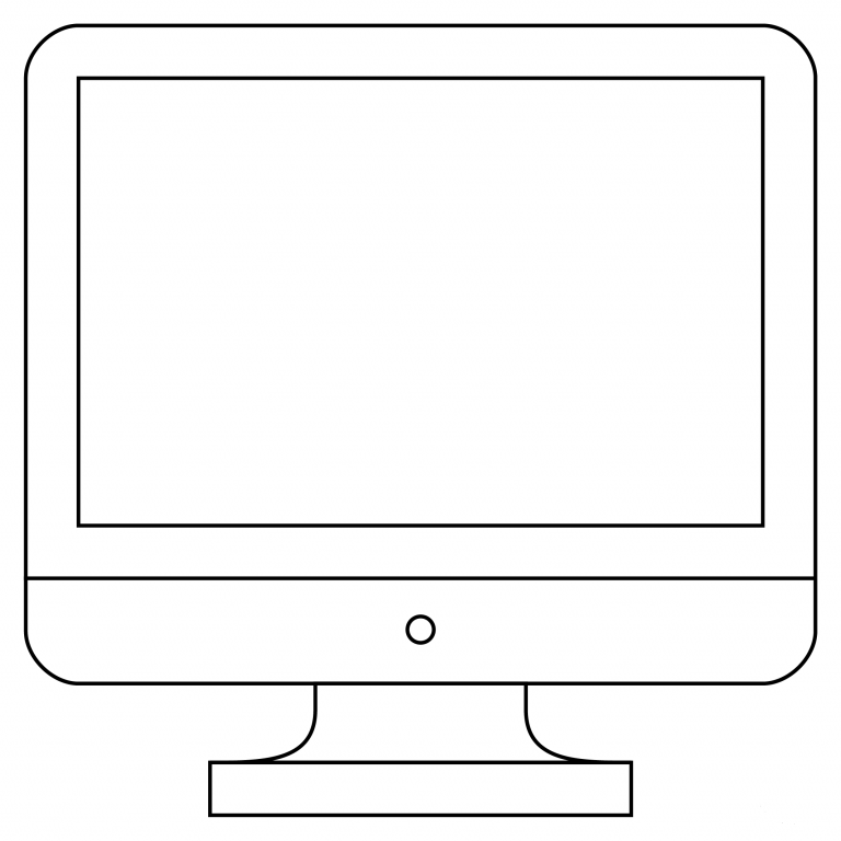 Desktop Computer Color In Desktop Computer coloring page - ColouringPages