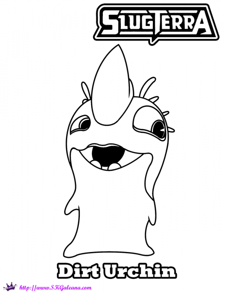 Dirt Urchin coloring page image
