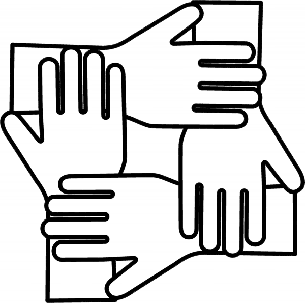 Diversity coloring page image