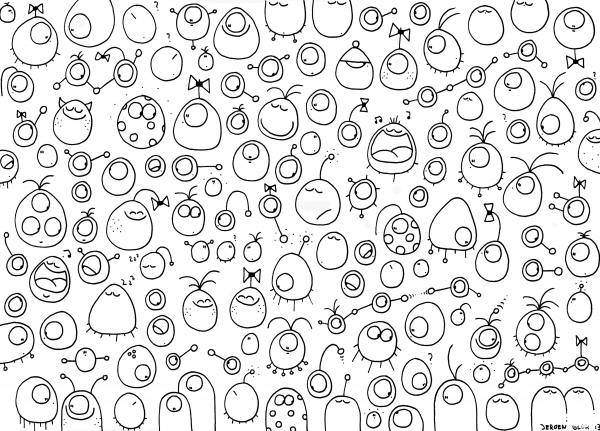 Diversity Munnen By Jompie coloring page image