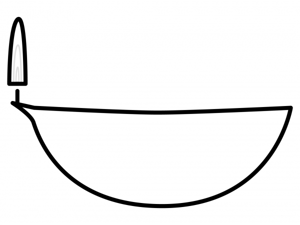 Diya Lamp Emoji coloring page image