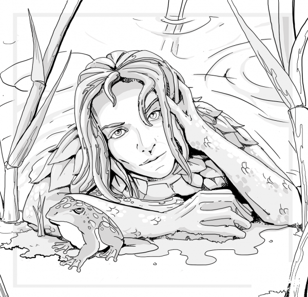 DND Nixie coloring page image