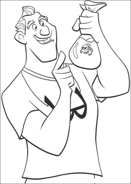 Doctor P. Sherman coloring page image