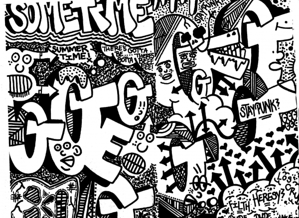 Doodle 2 coloring page image