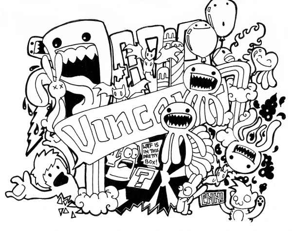 Doodle for Me coloring page image