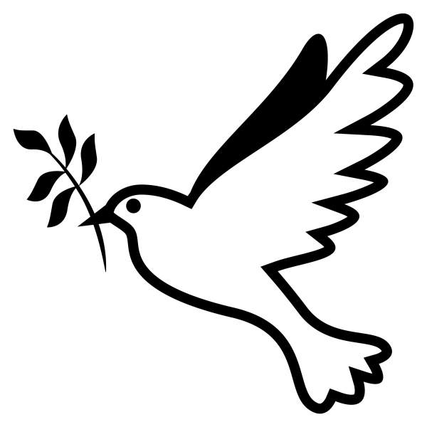Dove Emoji coloring page image