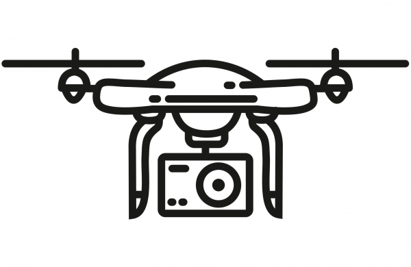 Drone coloring page image