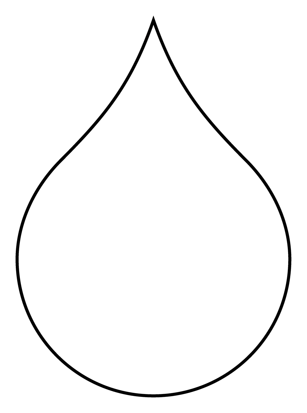 Drop of Blood Emoji coloring page - ColouringPages