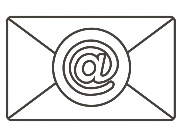 E-Mail coloring page image