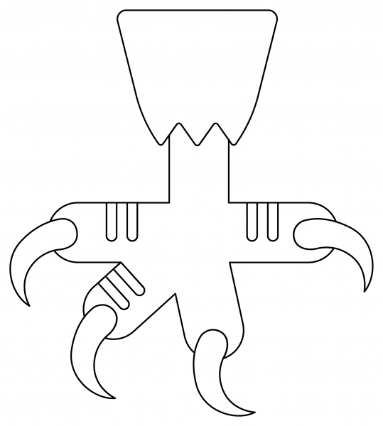 Eagle Claws coloring page image