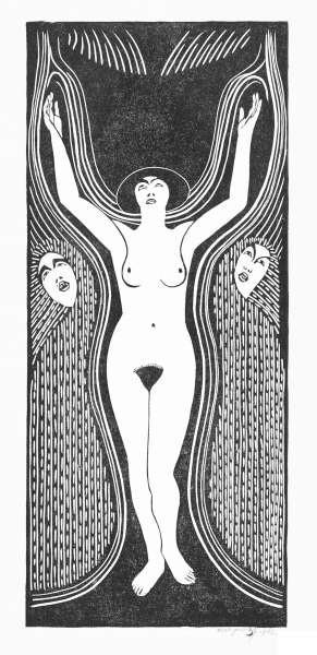 Ecstasy Extase coloring page image
