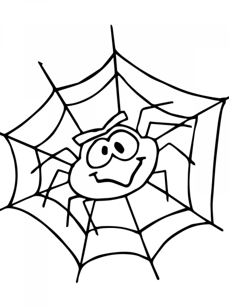 Eensy Weensy Spider coloring page image