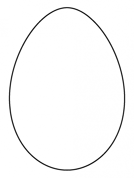 Egg Emoji coloring page image