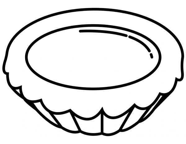 Egg Tart coloring page image