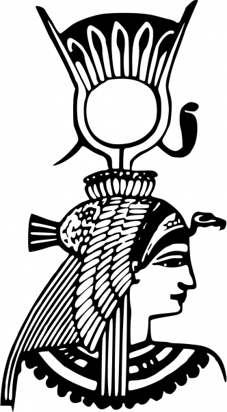 Egyptian Crown coloring page image
