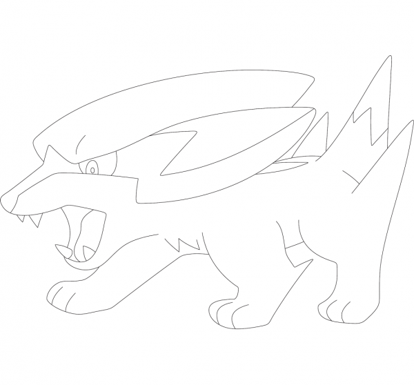 Electrike coloring page image