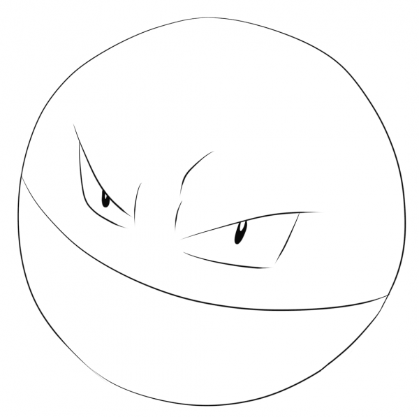 Electrode coloring page image
