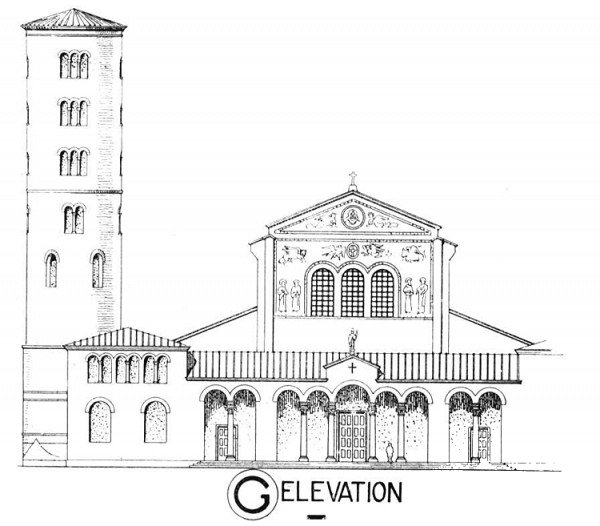 Elevation  church  coloring page image