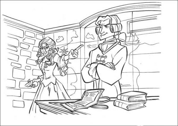 Elizabeth coloring page image