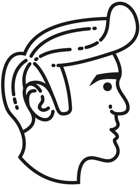 Elvis coloring page image