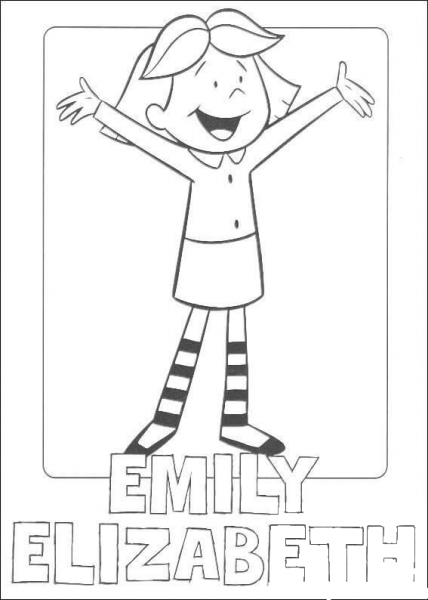 Emily Elizabeth Howard coloring page image