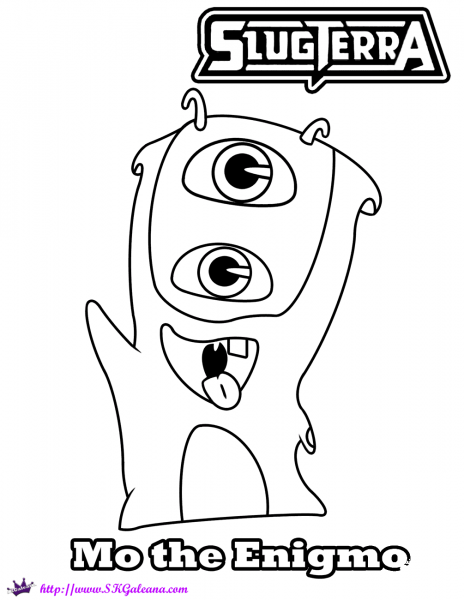 Enigmo Mo coloring page image
