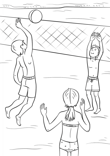 Enjoy Your Summer! coloring page image