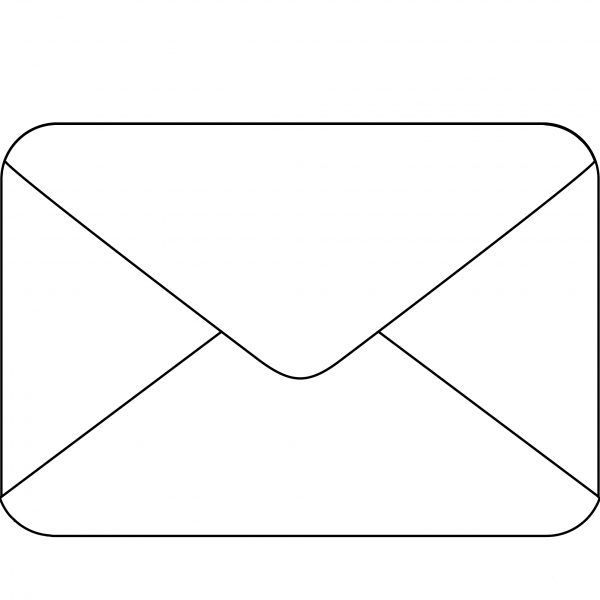 Envelope Emoji coloring page image