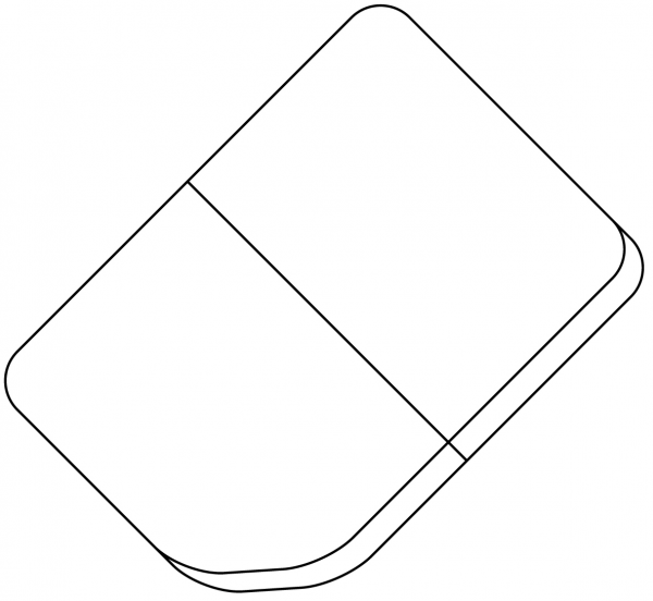 Eraser coloring page image