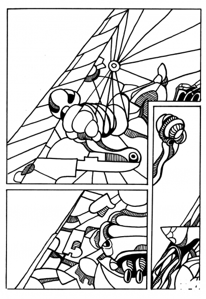 Error and Annihilation Page 14 coloring page image