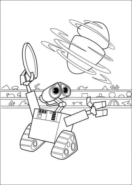 Eva Is Leaving  coloring page image