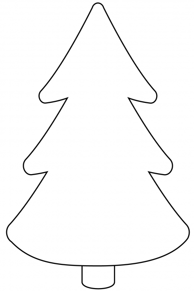 Evergreen Emoji coloring page image
