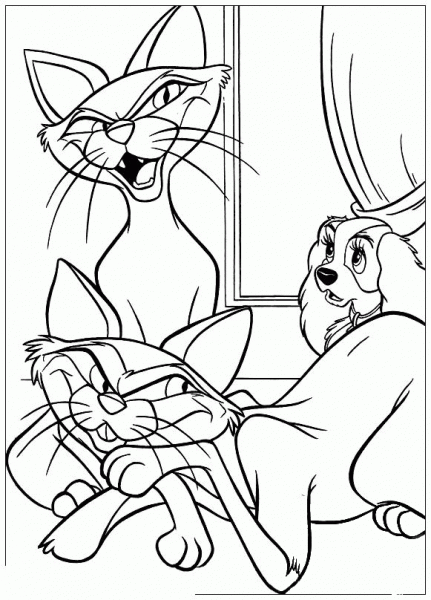 Evil Si And Am  coloring page image