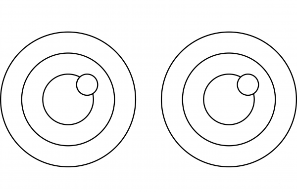 Eyes Emoji coloring page image