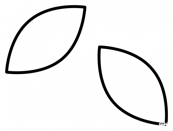 Fallen Leaf Emoji coloring page image