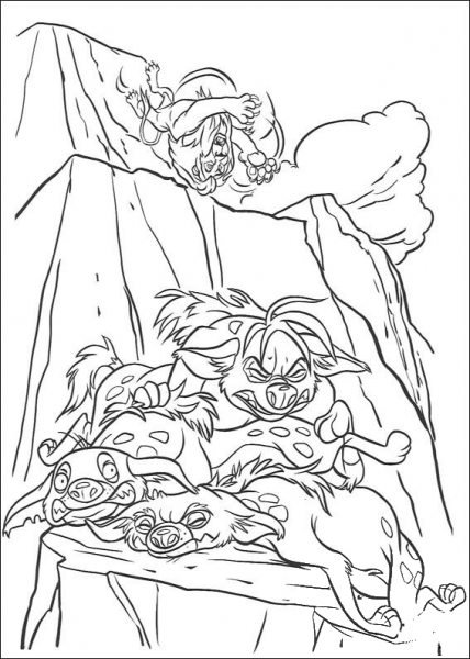 Falling Down  coloring page image