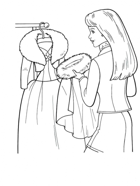 Fashion Designer  coloring page image