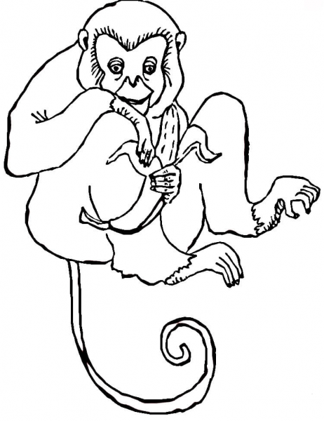 Favorite Banana  coloring page image