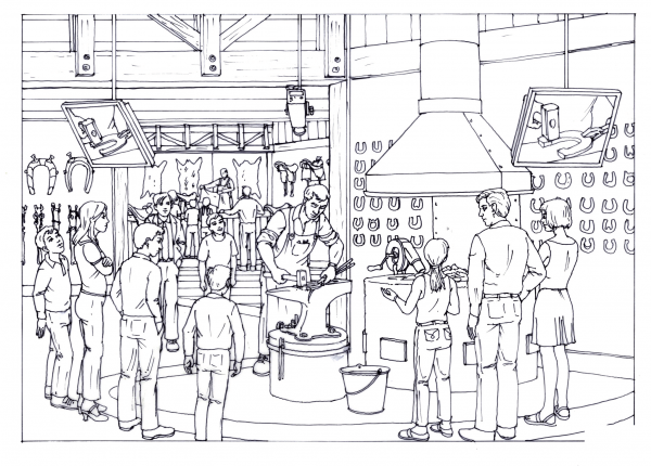 Ferrier Line coloring page image