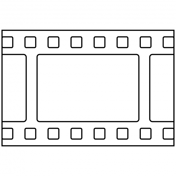 Film Frames Emoji coloring page image
