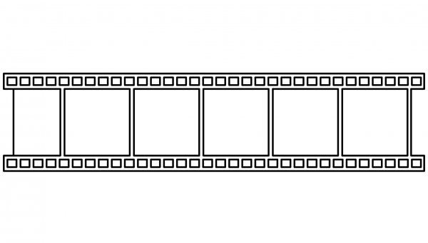 Film Strip coloring page image