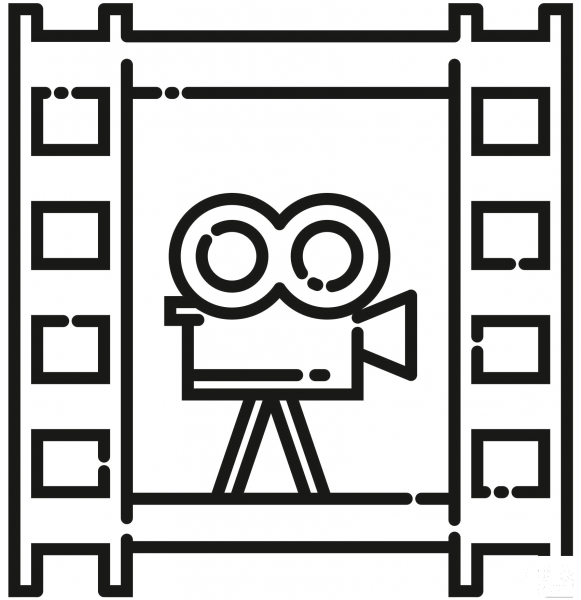 Film Strip coloring page image