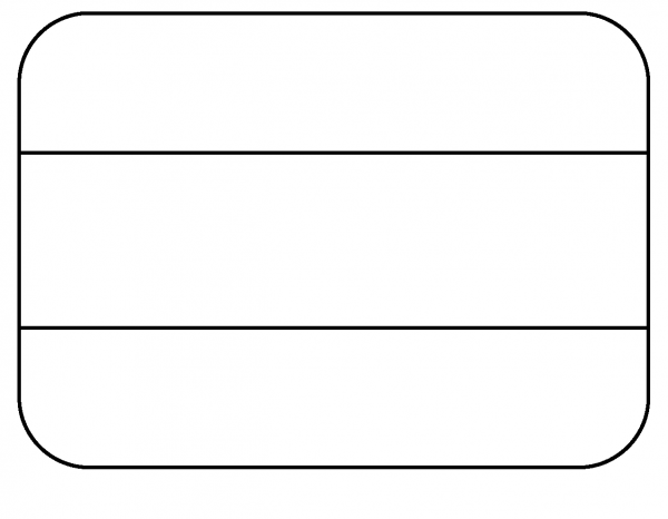 Flag of Armenia Emoji coloring page image
