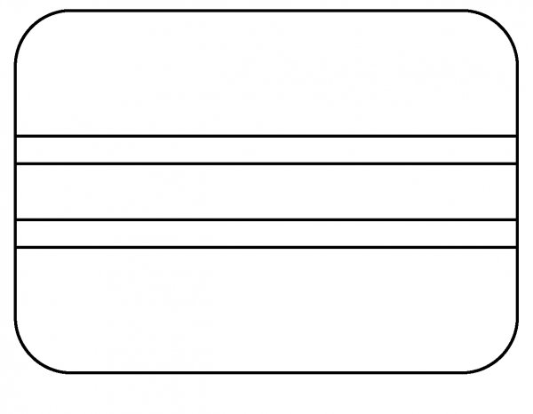 Flag of Botswana Emoji coloring page image