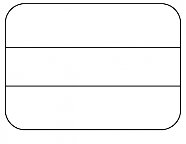 Flag of Bulgaria Emoji coloring page image