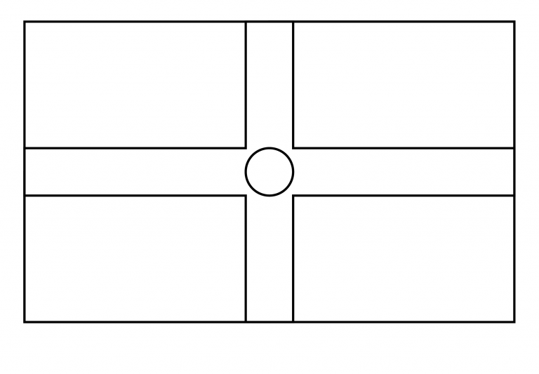 Flag of Dominican Republic Emoji coloring page ColouringPages