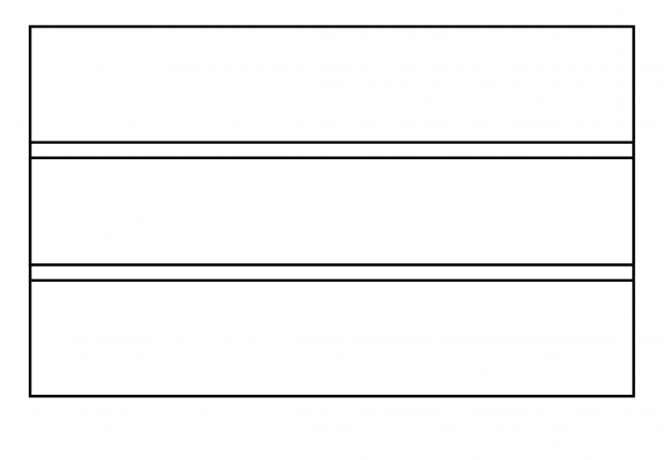 Flag of Gambia Emoji coloring page image