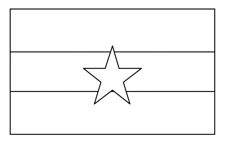 Flag of Myanmar Burma Emoji coloring page - ColouringPages