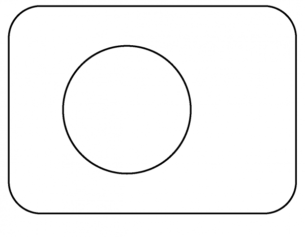 Flag of Palau Emoji coloring page image